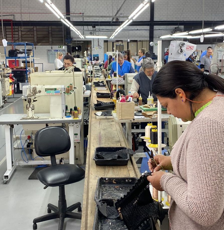 Behind the scene in a factory