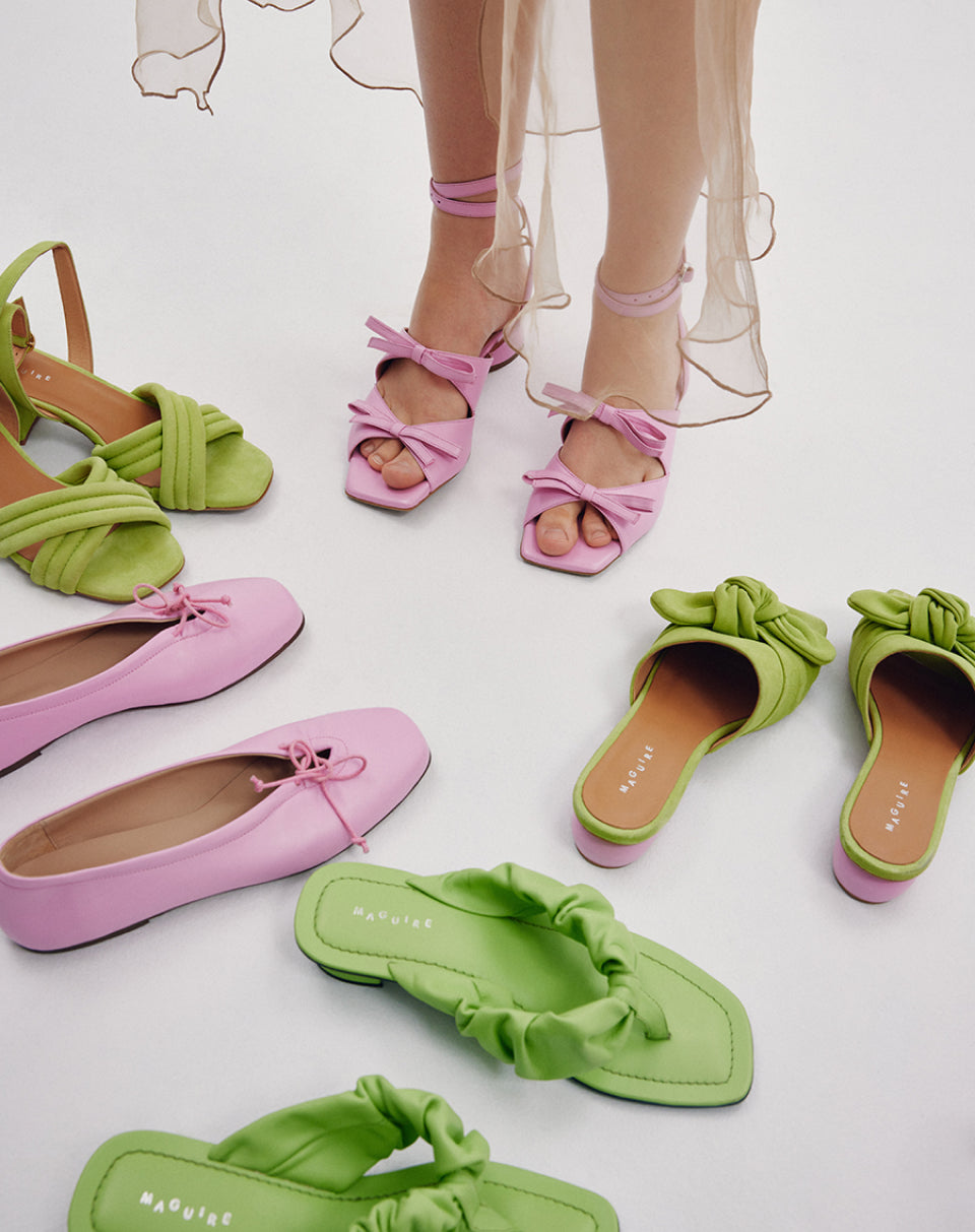 Pink and Green