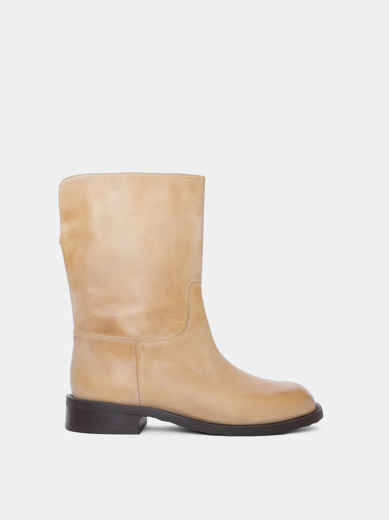 Cova Light Tan Boot