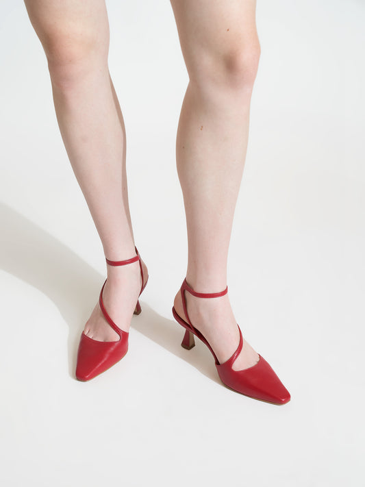 Almeria Cherry Heel