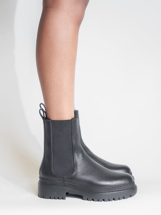 Cortina Botte Doublée Noir