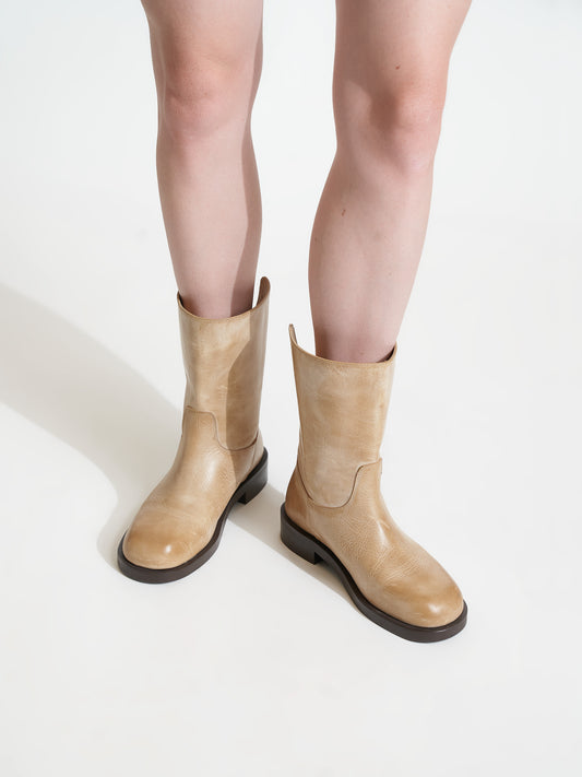 Cova Light Tan Boot