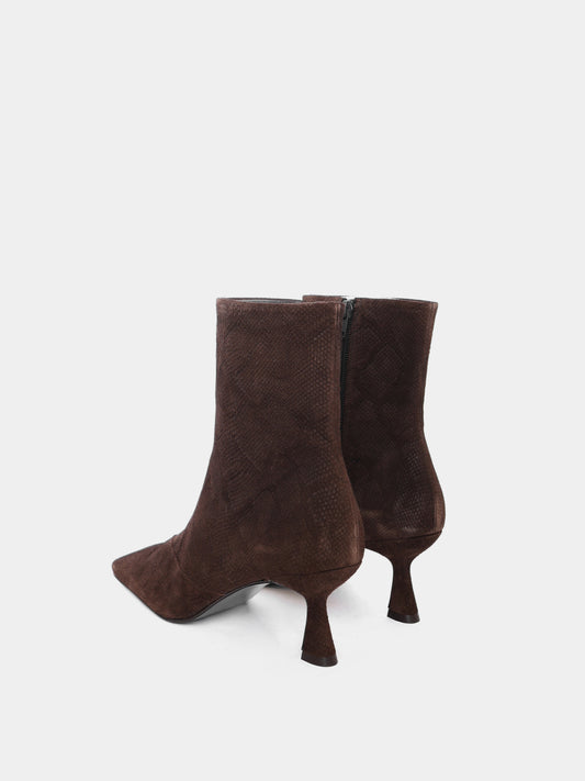 Denia Brown Boa Boot