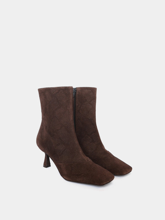 Denia Brown Boa Boot