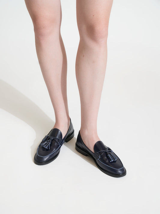 Douro Navy Loafer