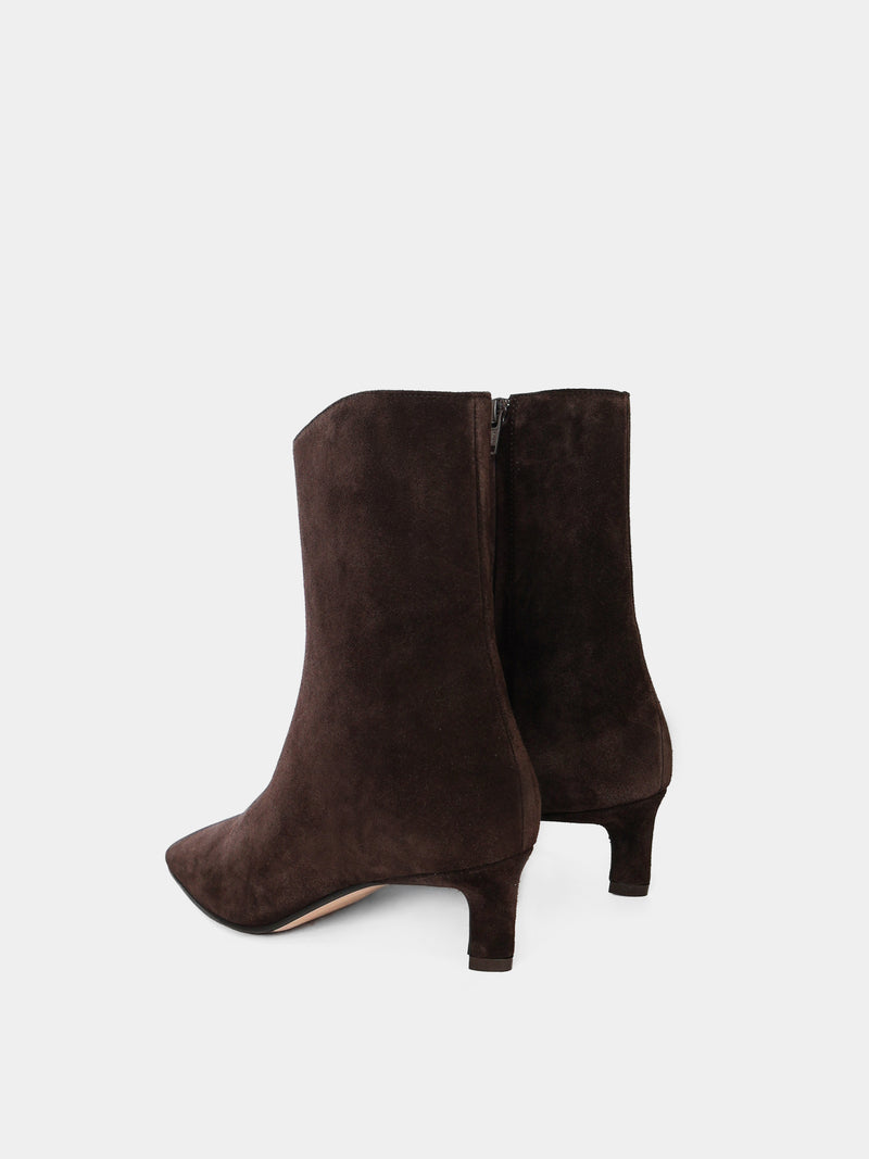 Fernanda Brown Suede Boot
