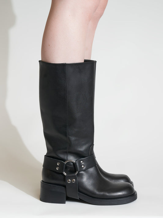 Lucca Black Boot