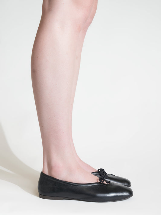 Prato Black Ballerina