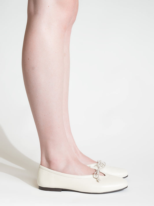 Prato Cream Ballerina