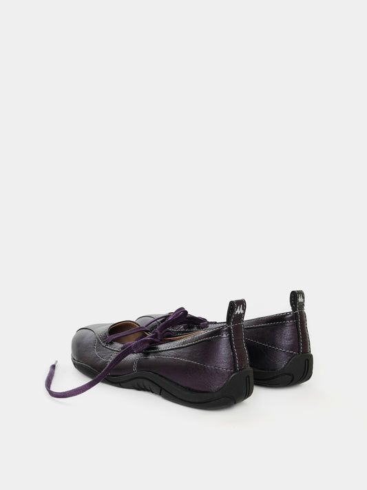 Zava Ballerine Mauve Métallique