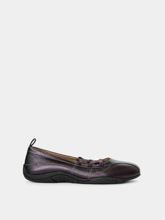 Zava Ballerine Mauve Métallique