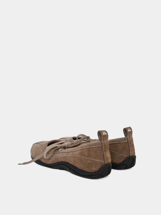 Zava Ballerine Taupe Suède