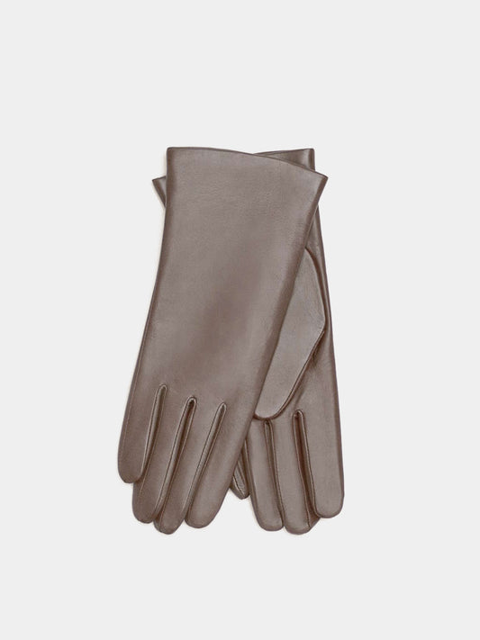 Alpi shiitake greyish brown gloves