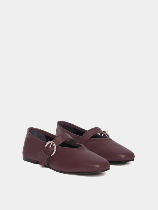 Aveiro Ballerine Bordeaux