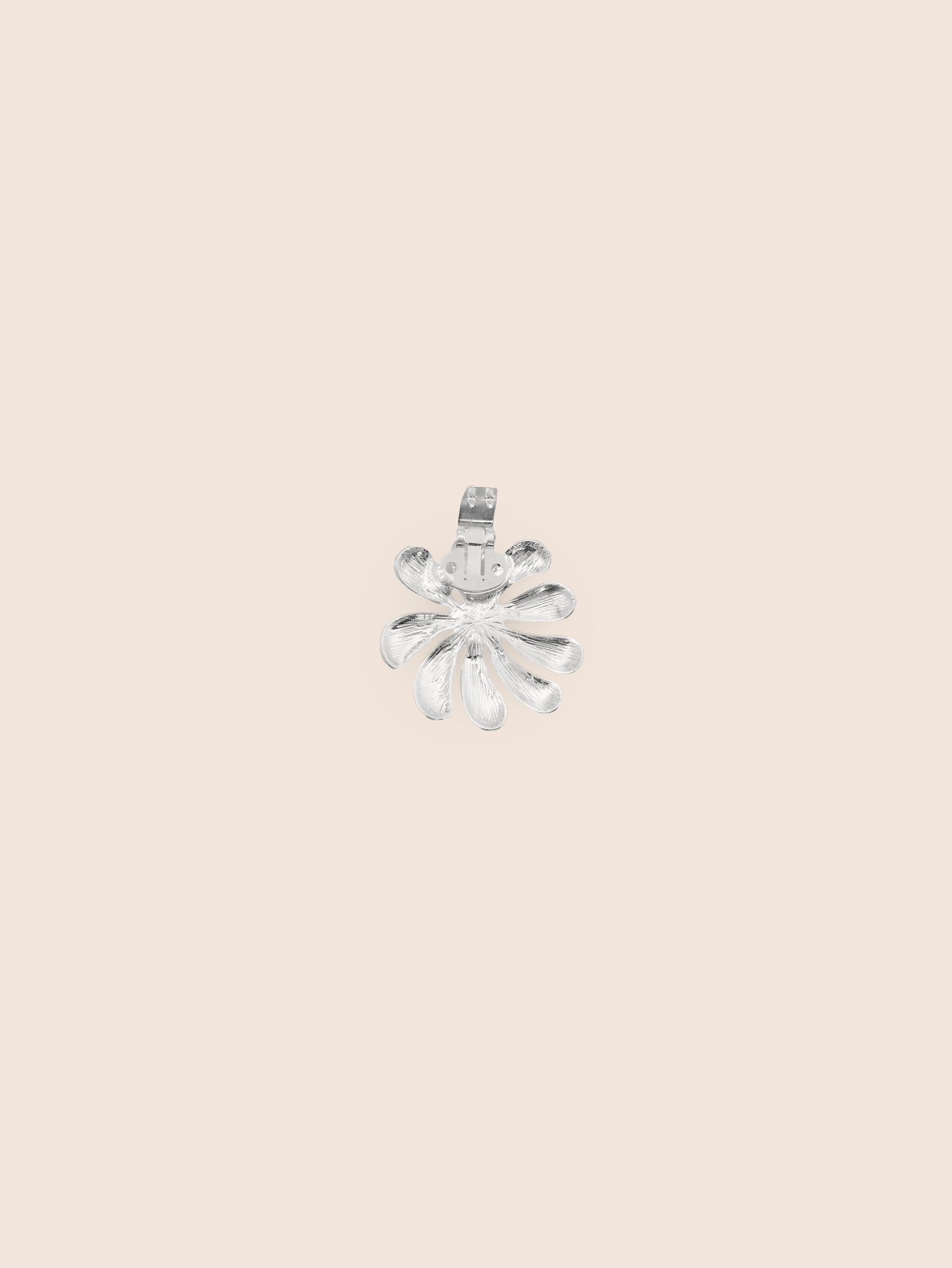 Pince Pearl Flower Silver