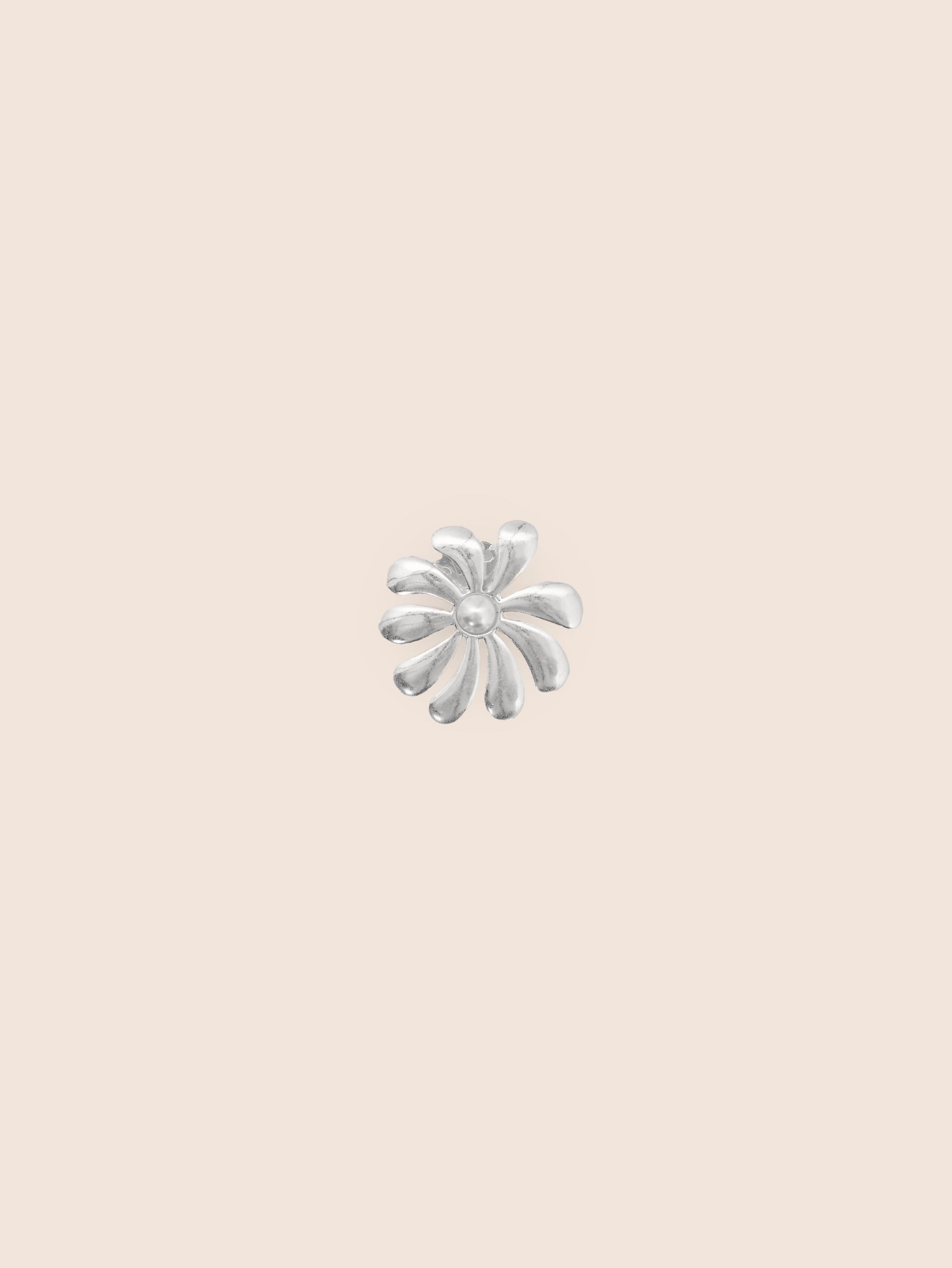 Pince Pearl Flower Silver