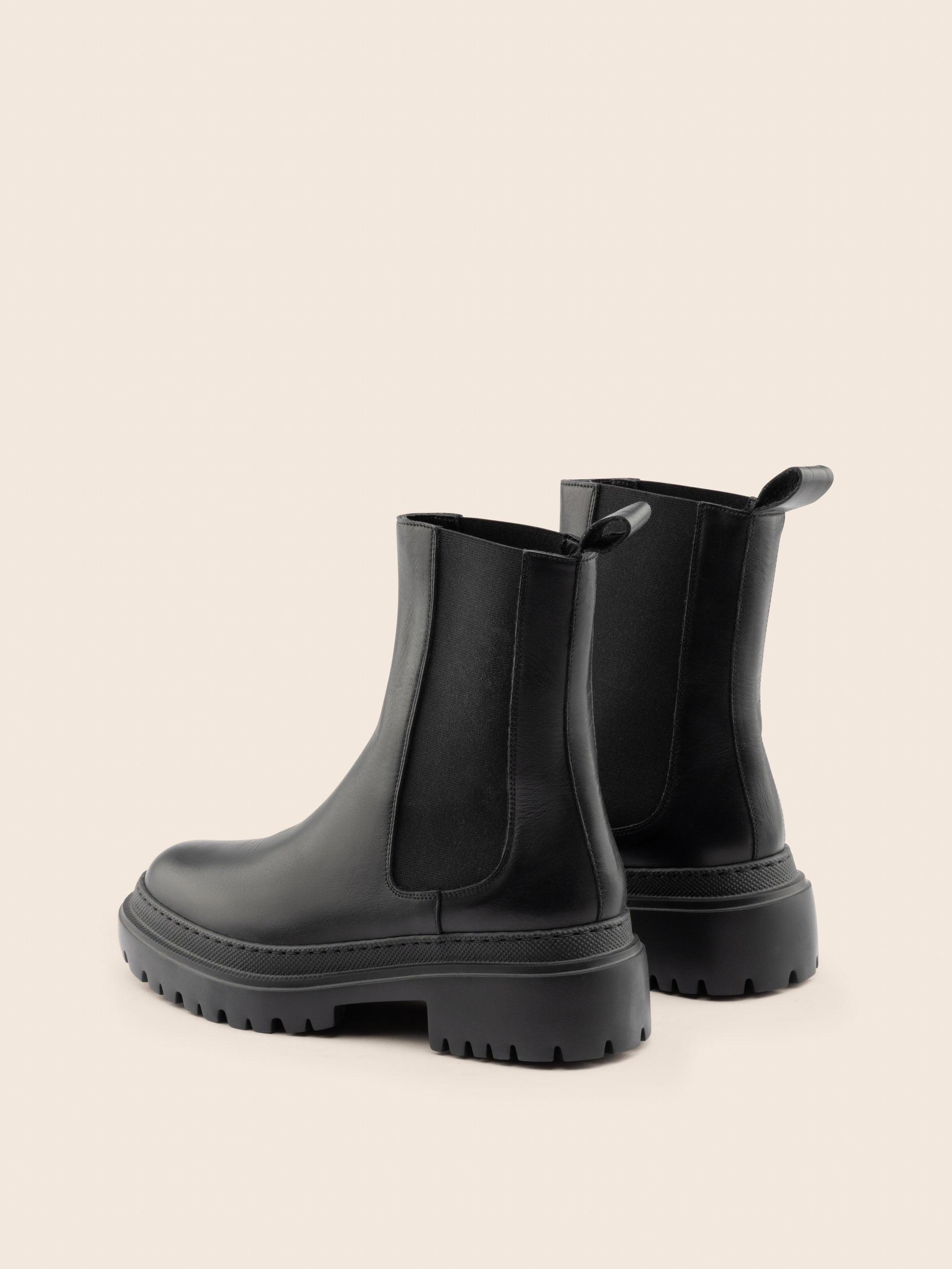 Corticella Black Leather Boot