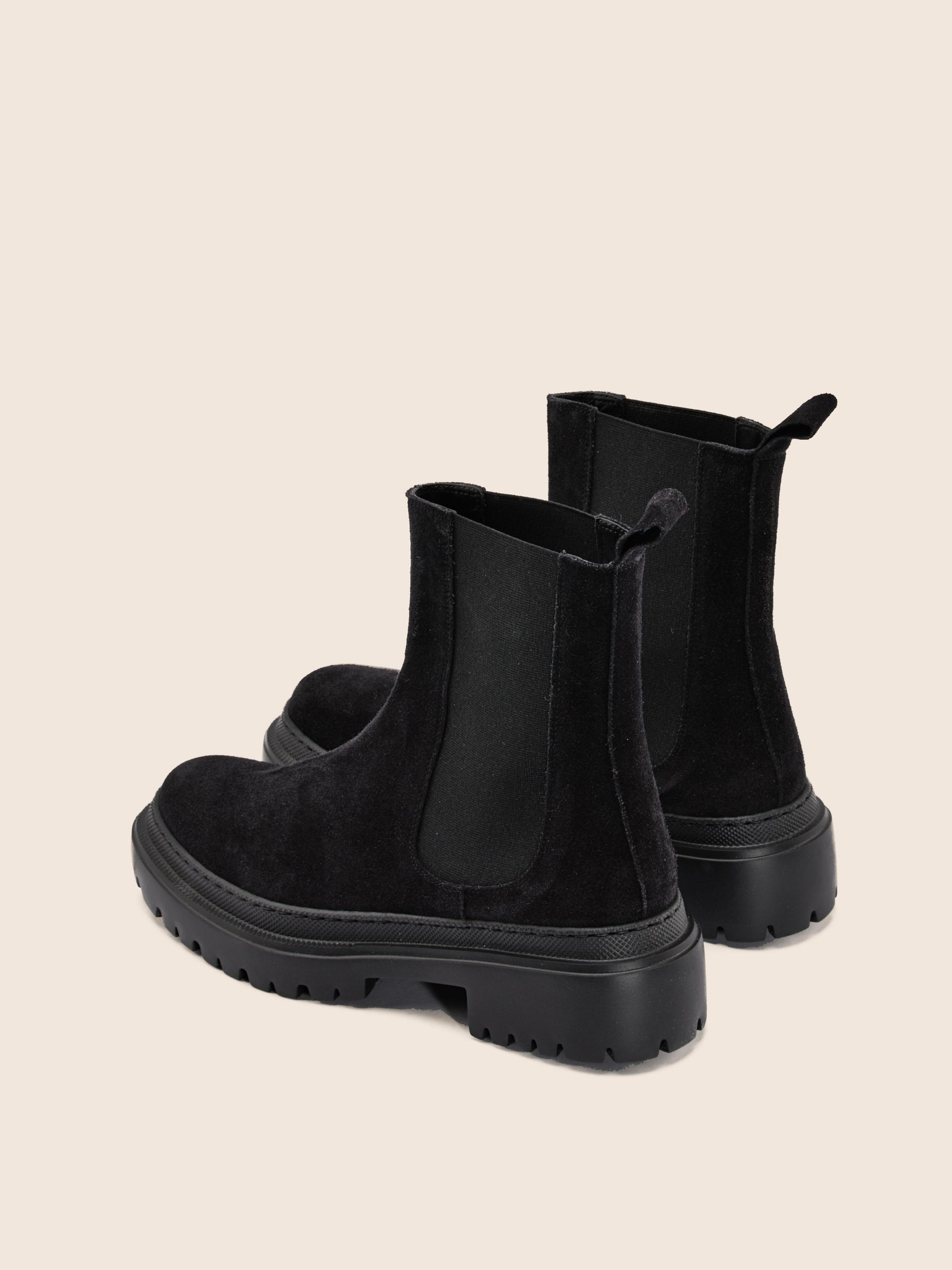 Corticella Black Suede Boot