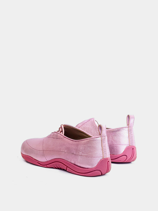 Eliza Pink Metallic Sneaker