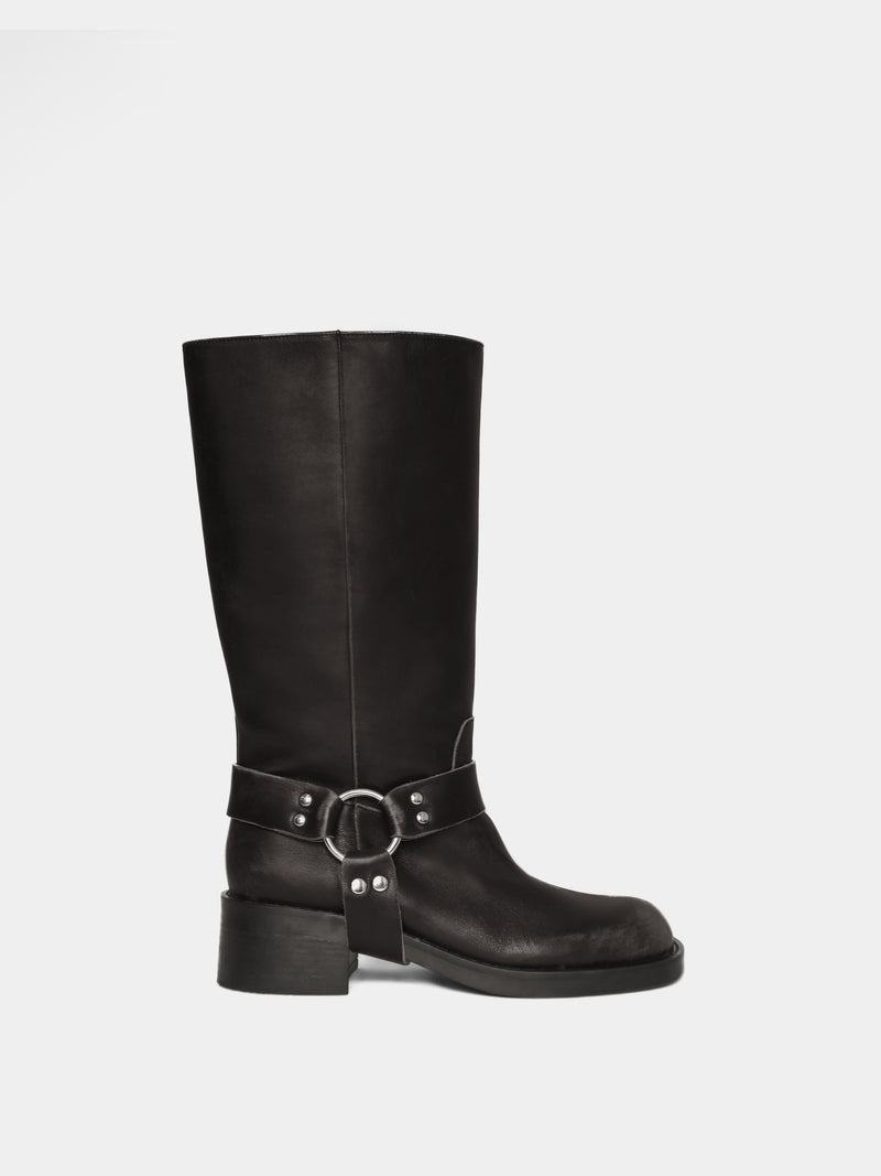 Lucca Brushed Brown Boot