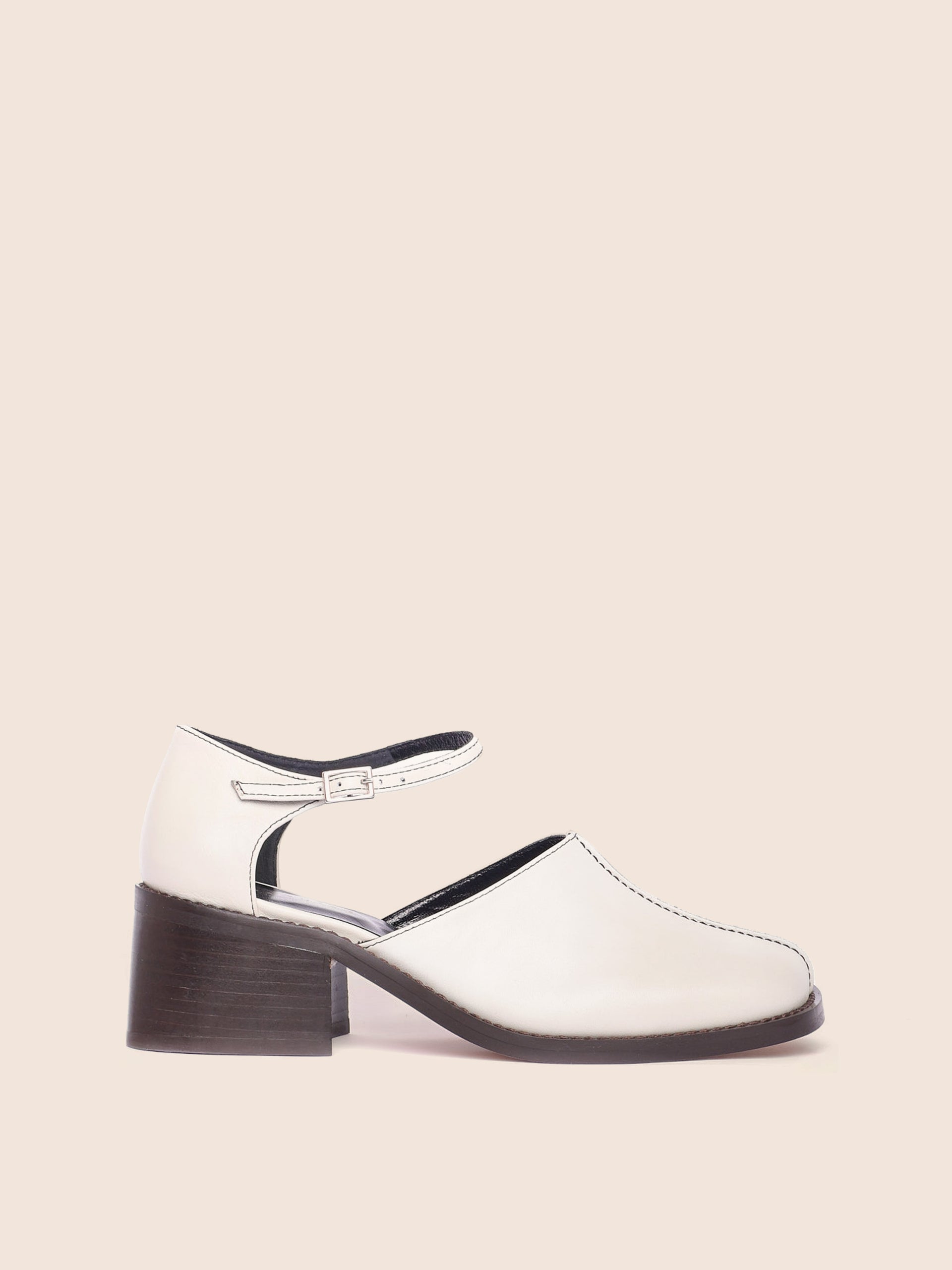 Mafra Cream Heel