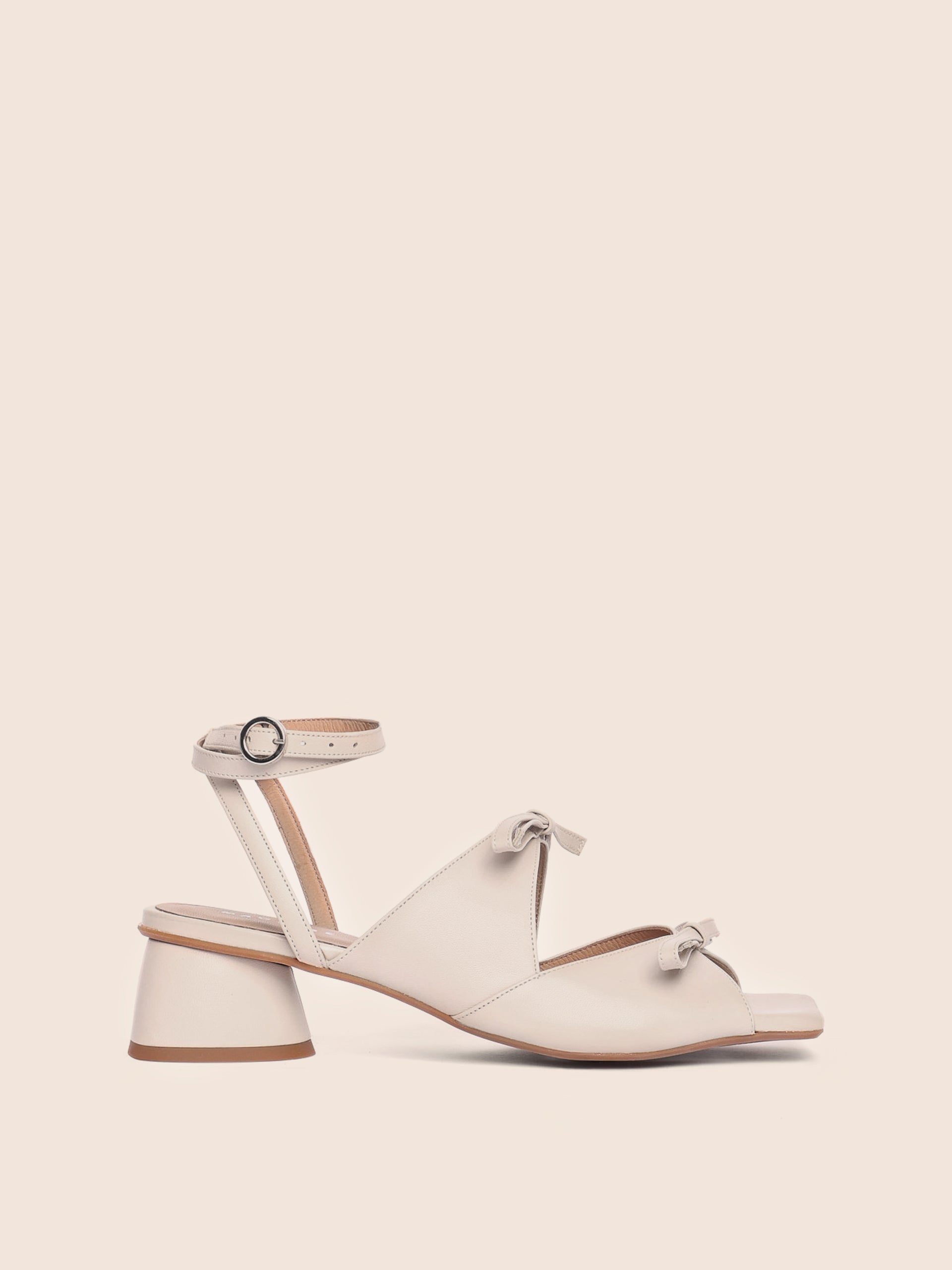 Mira Cream Heel