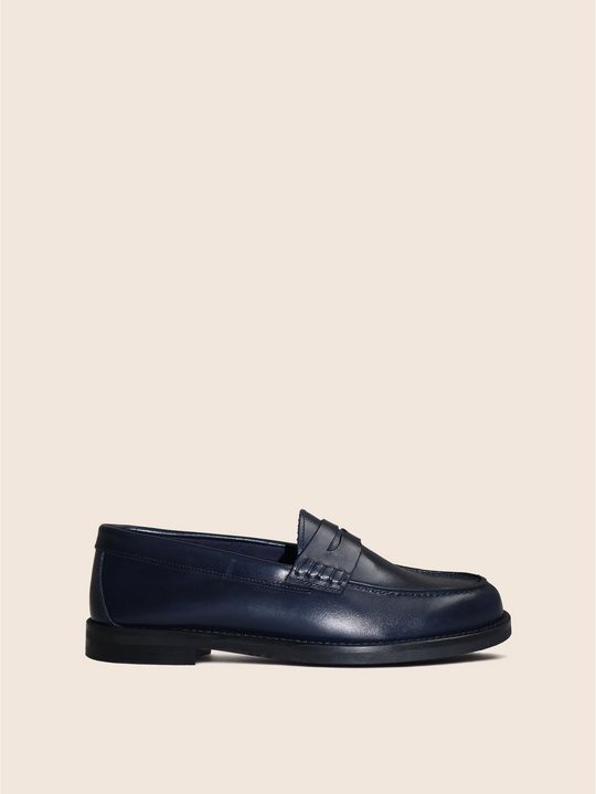 Napoli Navy Loafer