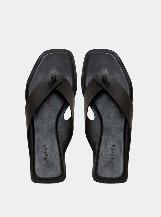 Olvera Black Sandal