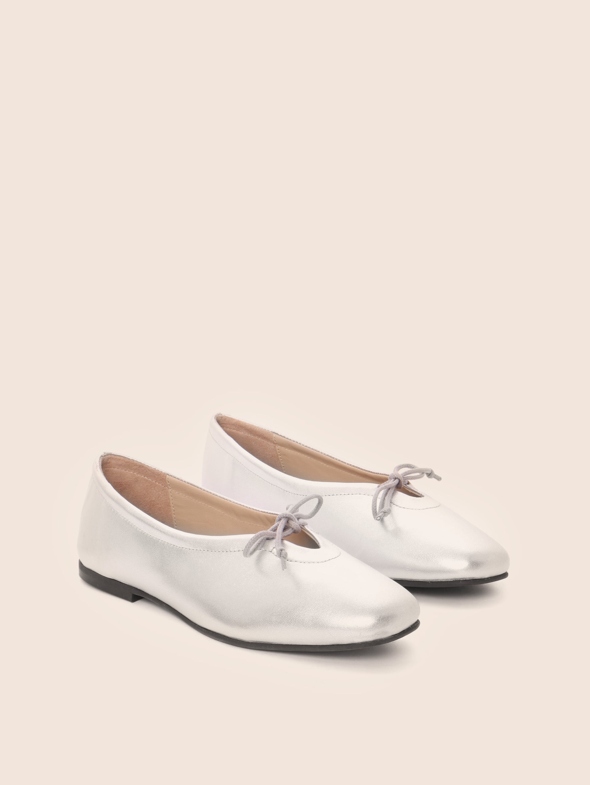 Ballerina silver shoes online