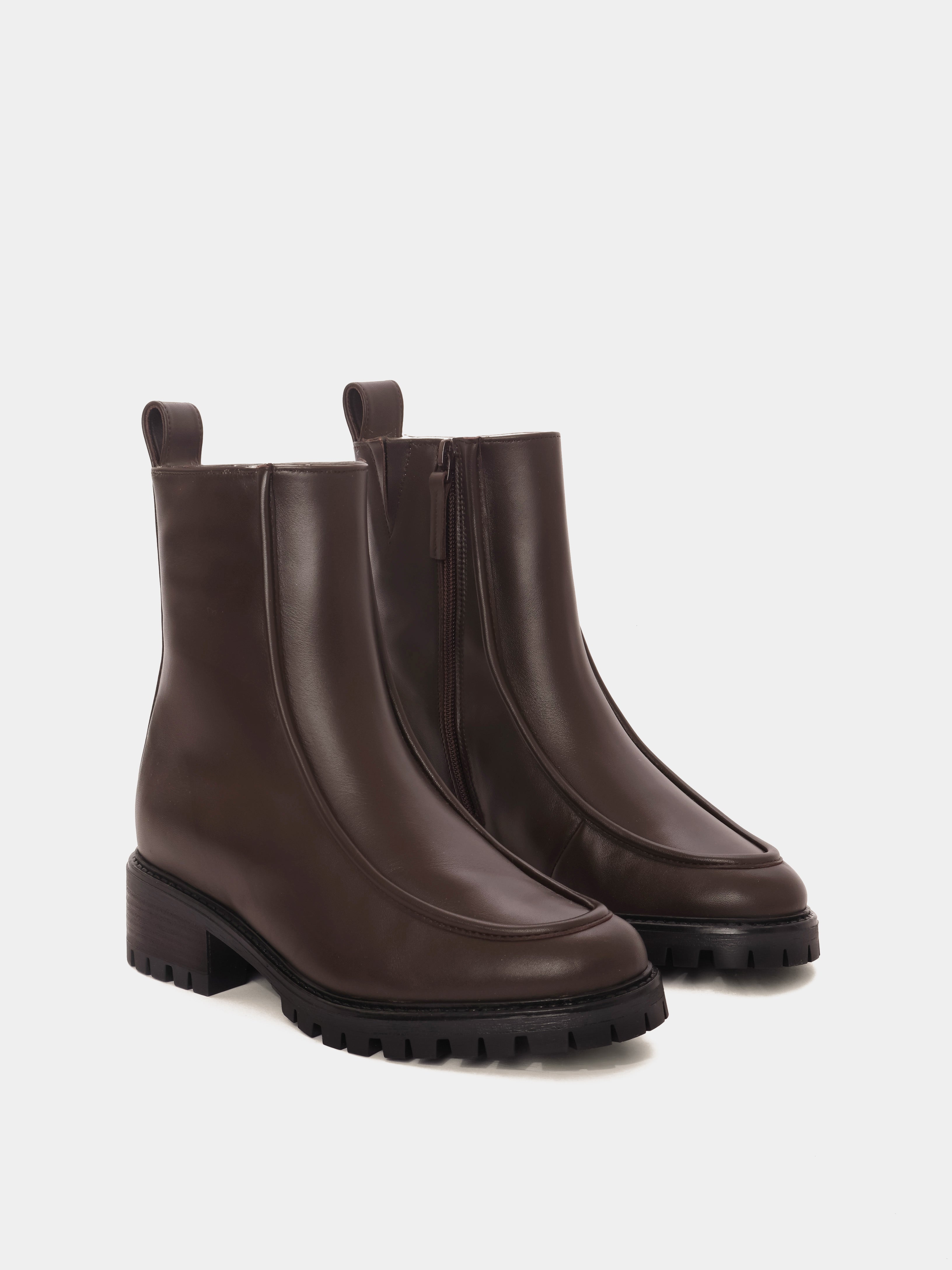 Maguire Vigo Leather Snow Boots - Dark Brown – Maguire Shoes