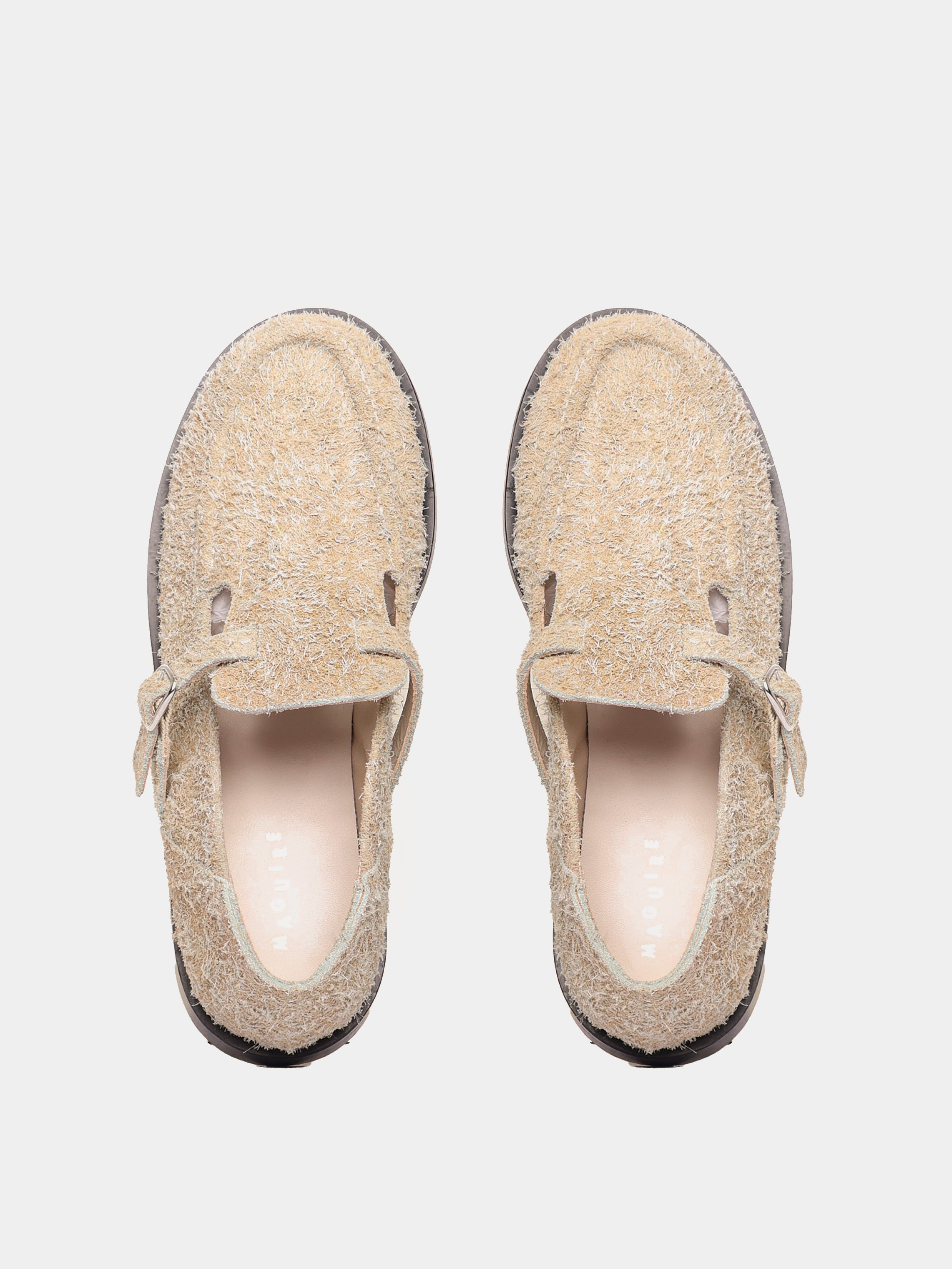 Zafra Sand Brushed Suede Mary Jane | Maguire Shoes