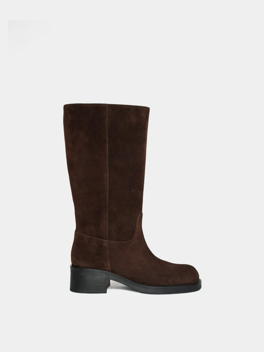 Lucca Brown Suede Boot