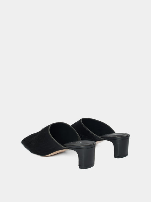 Touria Black Heel