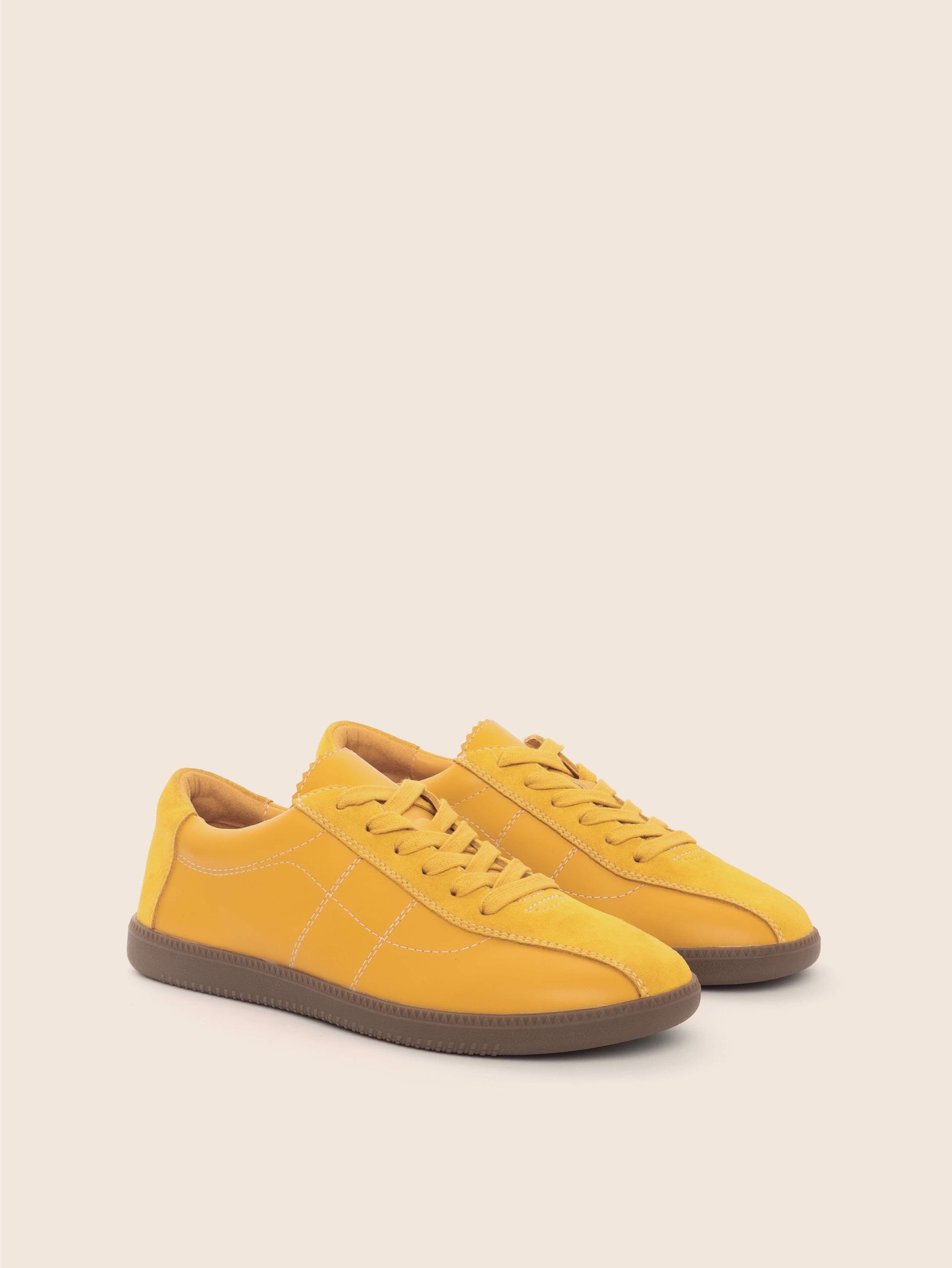 Simone Yellow Vintage Sneaker Maguire Shoes