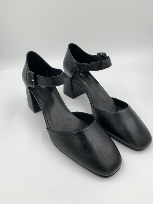 Imperfect Marbella Black Mary Jane 42