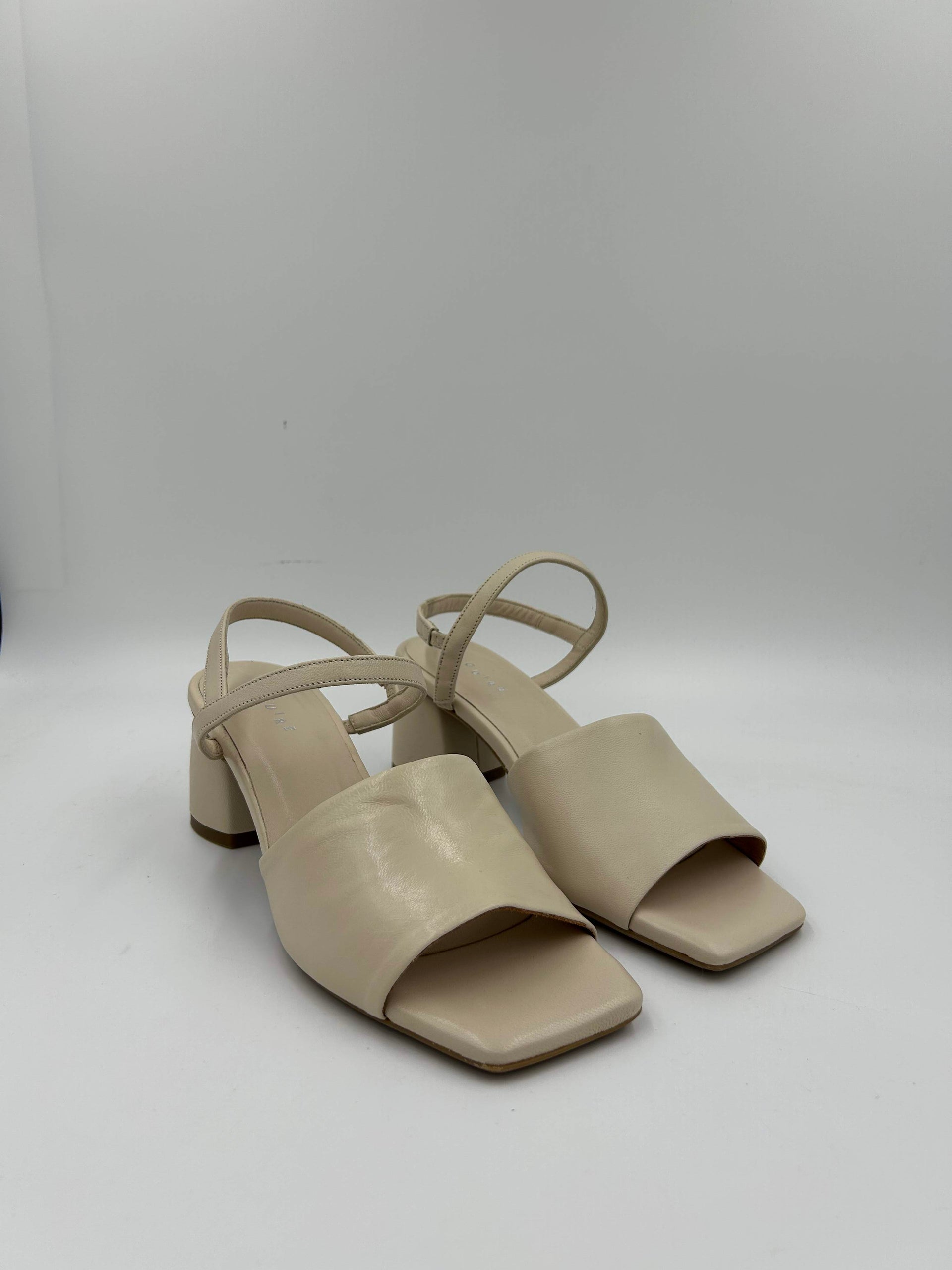 Imperfect Oliva Cream Heel 36