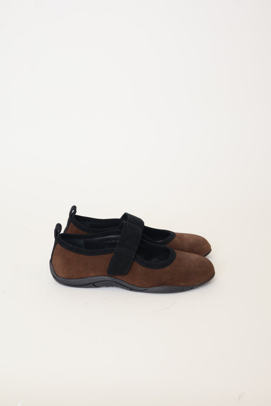 Sample Evora Brown Suede 38