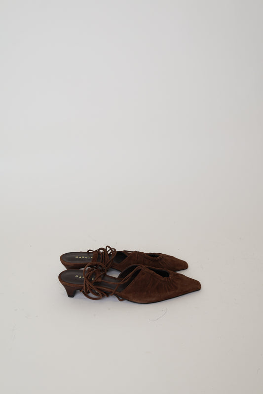 PR Sample Rafael Brown Suede 38