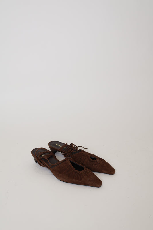 PR Sample Rafael Brown Suede 38