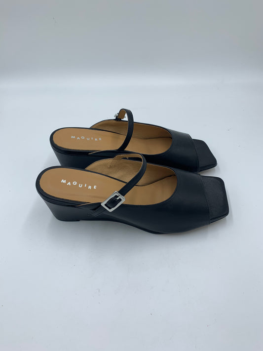 Sample Wedge Mary Jane Black 37