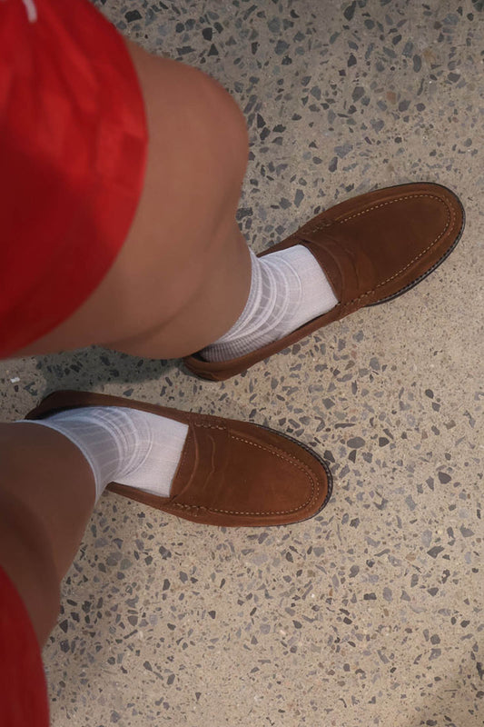 Napoli Tan Suede Loafer