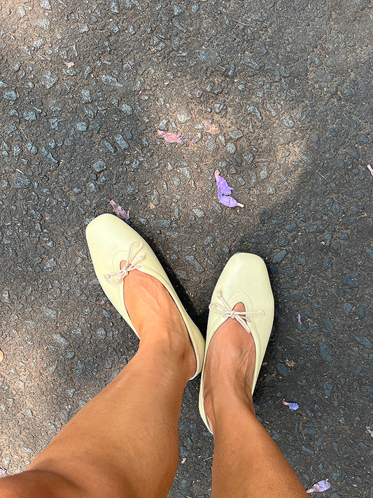 Prato Ballerine Butter