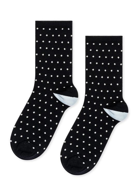 Tiny Dot Sporty Crew Noir