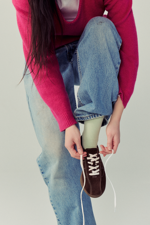 Simone Brown Sneaker