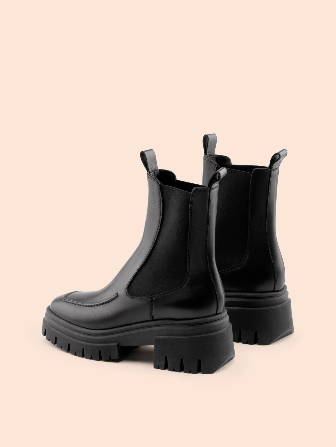 Maguire Biella Leather Chelsea Boots - Black