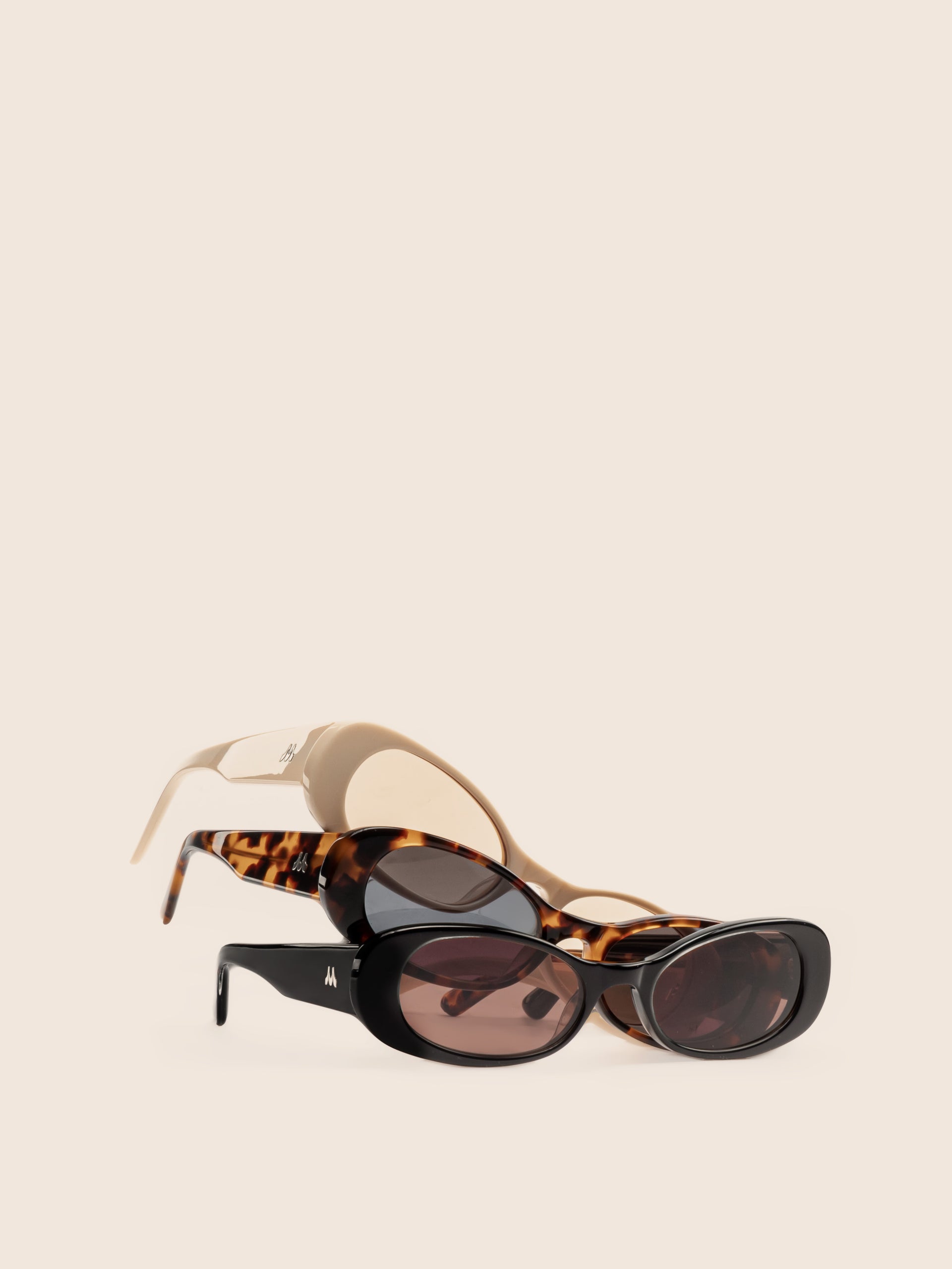 Brooklyn Cream Sunglasses