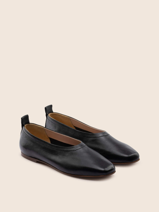 Maguire Velada Leather Ballet Flats - Black